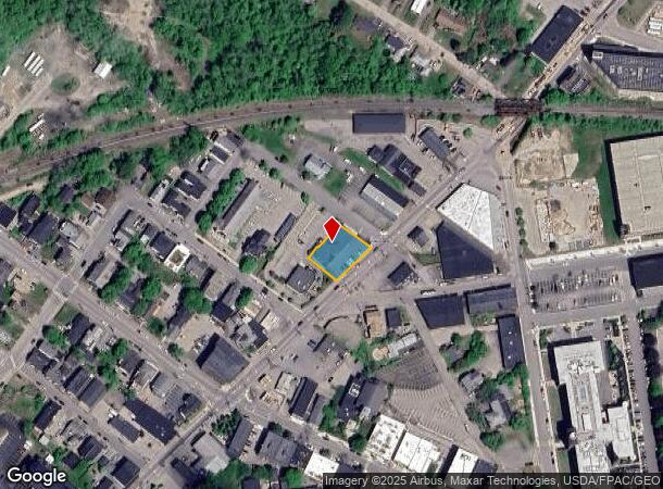 124 Elm St, Biddeford, ME Parcel Map