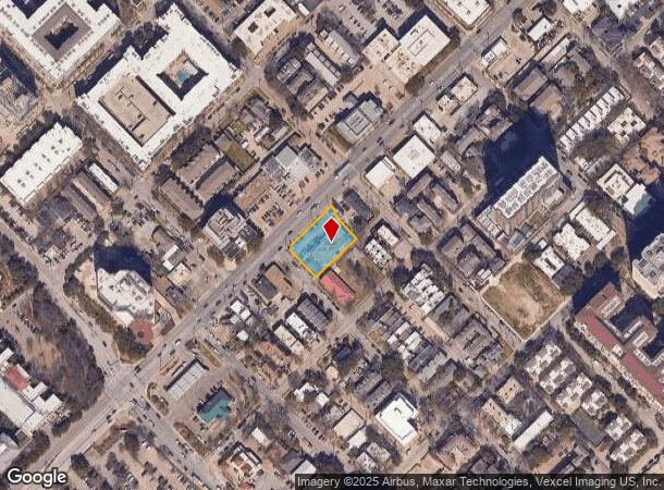  2604 Oak Lawn Ave, Dallas, TX Parcel Map