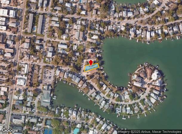  1801 Bay Blvd, Indian Rocks Beach, FL Parcel Map