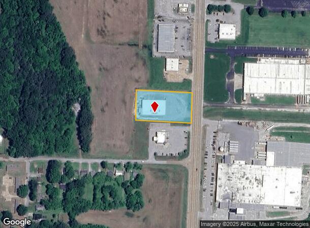  2409 N Central Ave, Humboldt, TN Parcel Map