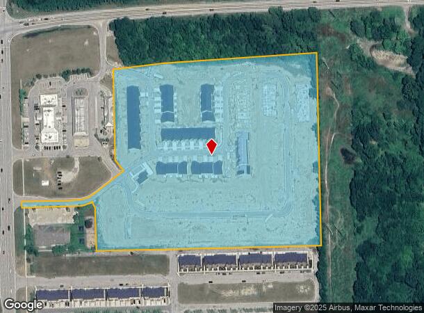  1899 E Cape Ln, Howell, MI Parcel Map