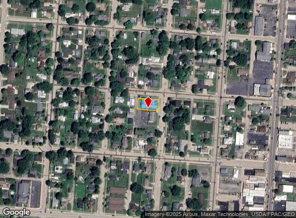  111 N Adams St, New Carlisle, OH Parcel Map