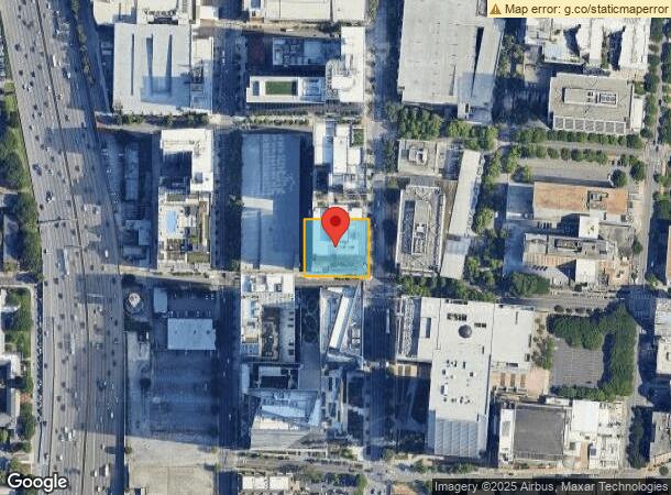  712 W Peachtree St Nw, Atlanta, GA Parcel Map