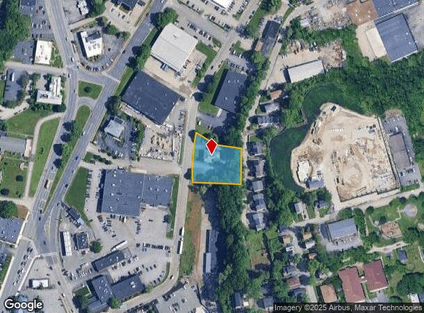  34 Glennie St, Worcester, MA Parcel Map