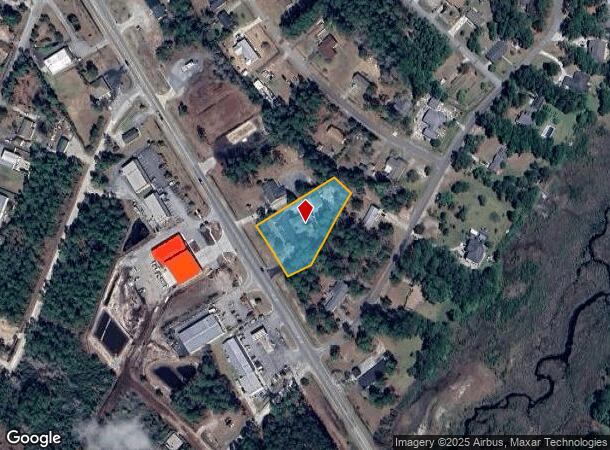  3181 George Ii Hwy, Southport, NC Parcel Map