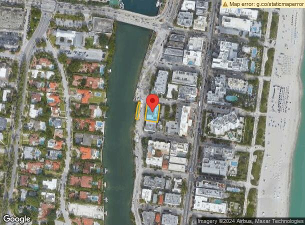  3865 Indian Creek Dr, Miami Beach, FL Parcel Map