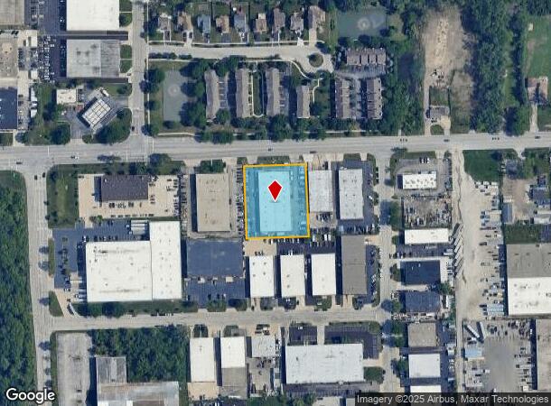  729 W Fullerton Ave, Addison, IL Parcel Map