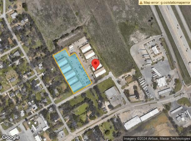  301 1St St, Wilmer, TX Parcel Map