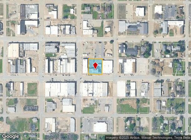  214 E Broadway St, Cushing, OK Parcel Map