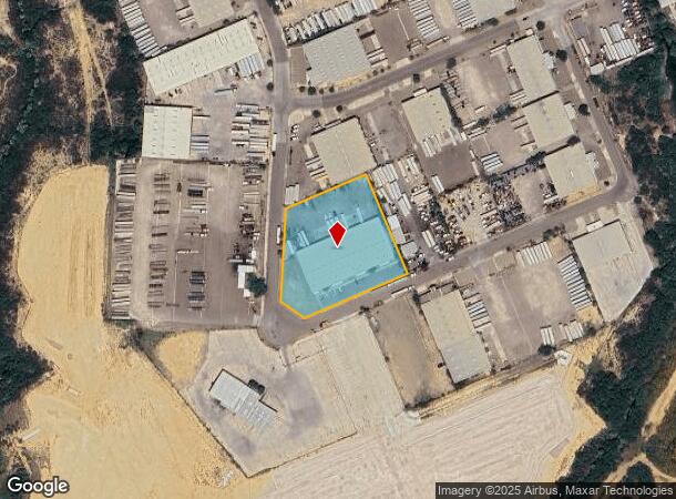 702 Enterprise St, Laredo, TX Parcel Map