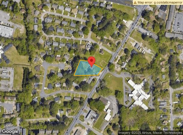  1020 George Washington Hwy N, Chesapeake, VA Parcel Map