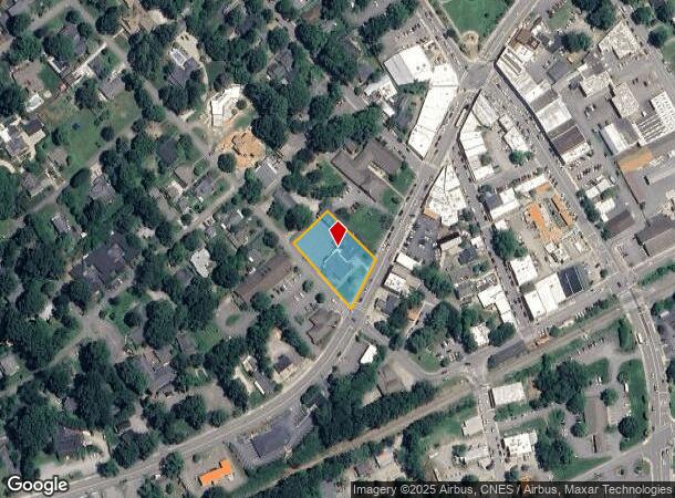102 N Dougherty St, Black Mountain, NC Parcel Map