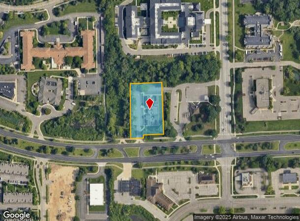 250 W Eisenhower Pky, Ann Arbor, MI Parcel Map