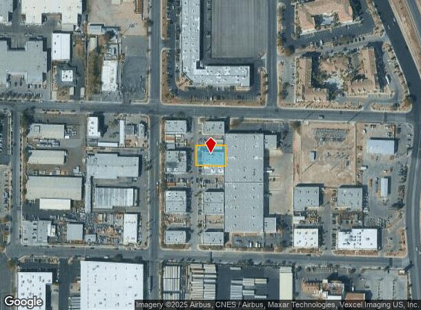 3363 W Oquendo Rd, Las Vegas, NV Parcel Map