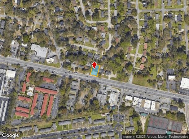  1420 Ashley River Rd, Charleston, SC Parcel Map