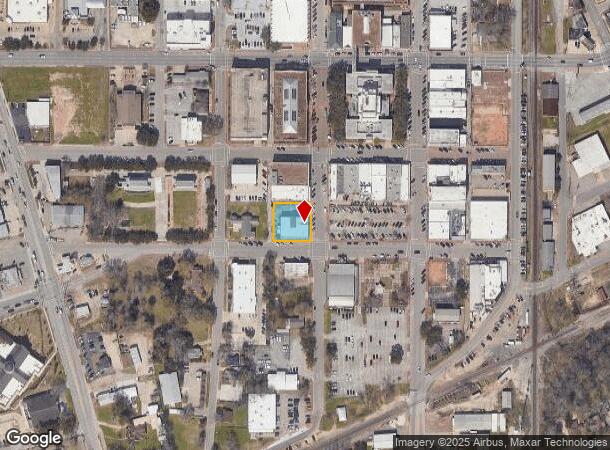 213 N Thompson St, Conroe, TX Parcel Map