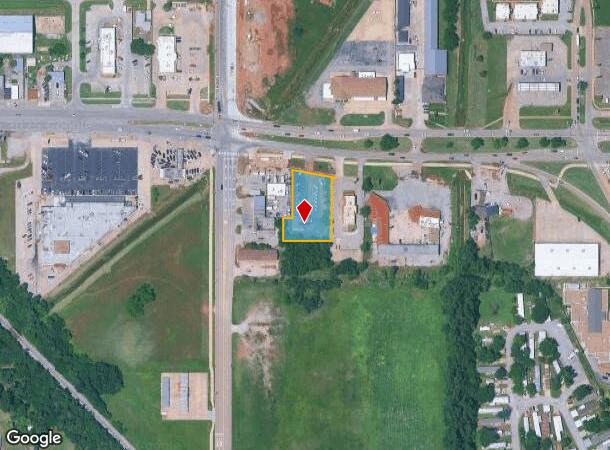  6 E Main St, Yukon, OK Parcel Map