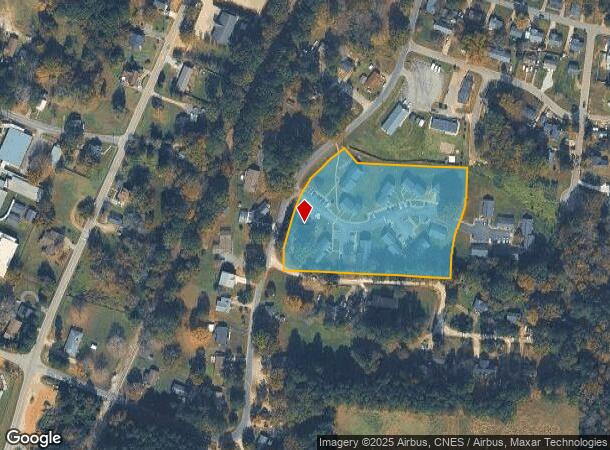  207 Hawkins St, Franklinton, NC Parcel Map