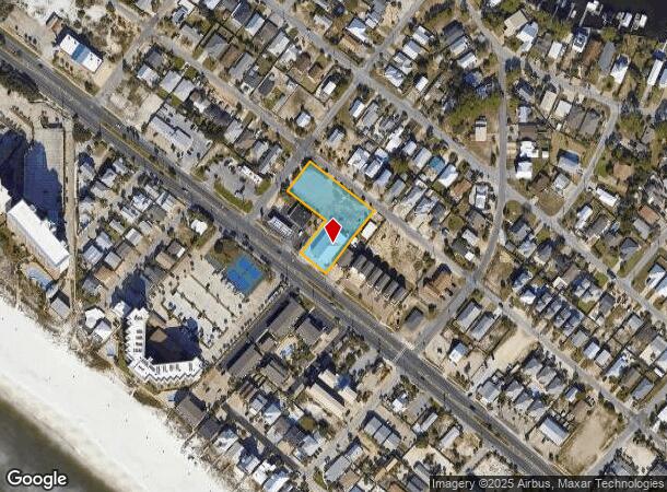  6908 Thomas Dr, Panama City, FL Parcel Map