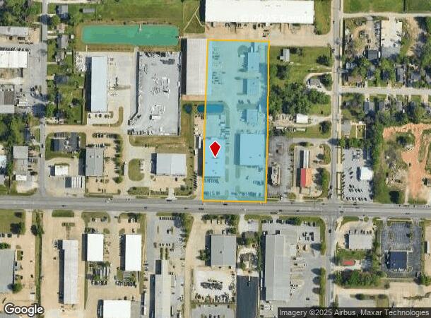  700 E Robinson Ave, Springdale, AR Parcel Map