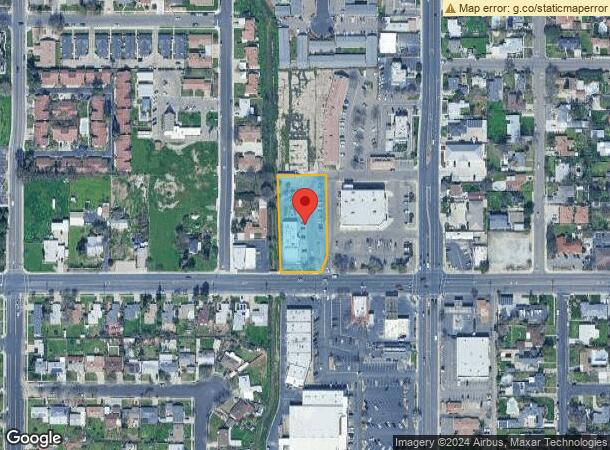  810 W Grangeville Blvd, Hanford, CA Parcel Map