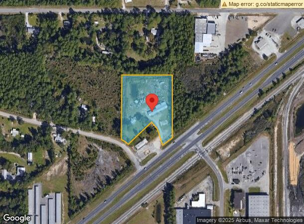  7431 Coe Rd, Panama City, FL Parcel Map