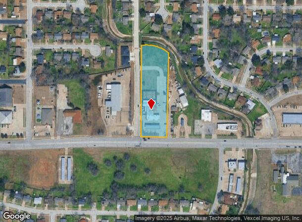 6301 Whitley Rd, Watauga, TX Parcel Map
