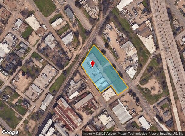 2425 S Cesar Chavez Blvd, Dallas, TX Parcel Map