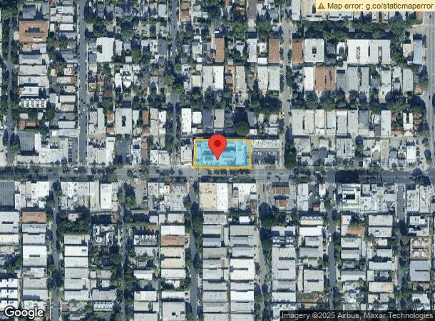  7617 Santa Monica Blvd, West Hollywood, CA Parcel Map