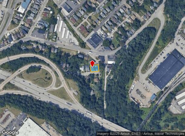  8 Short St, Carnegie, PA Parcel Map