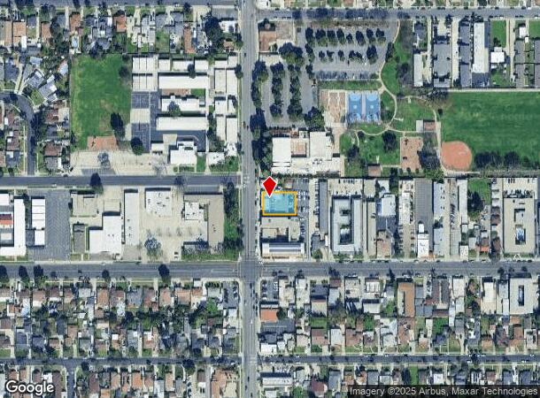 16704 Clark Ave, Bellflower, CA Parcel Map