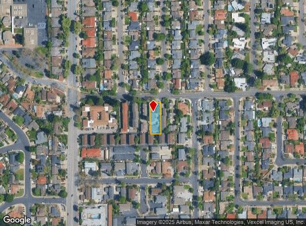  1420 W Latimer Ave, Campbell, CA Parcel Map