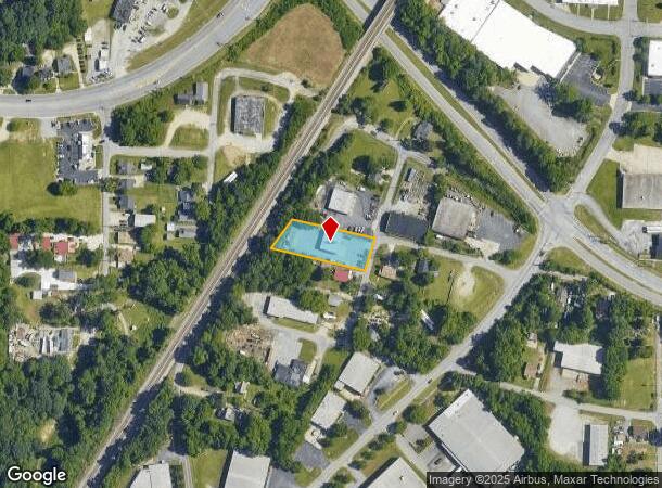  202 Northview St, High Point, NC Parcel Map