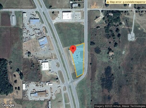  1501 S Rush Ave, Rush Springs, OK Parcel Map