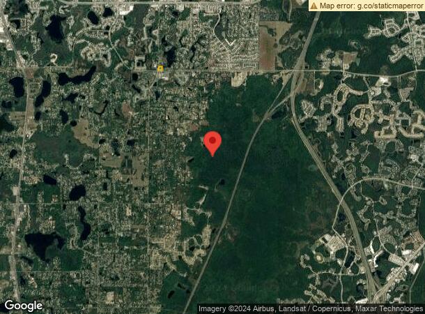  21539 County Line Rd, Lutz, FL Parcel Map