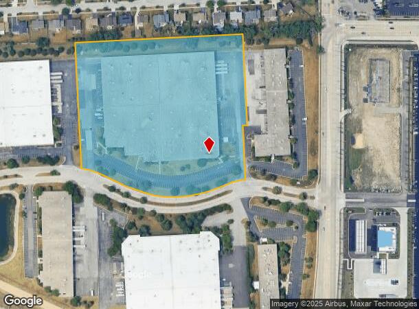 1285 Hamilton Pky, Itasca, IL Parcel Map