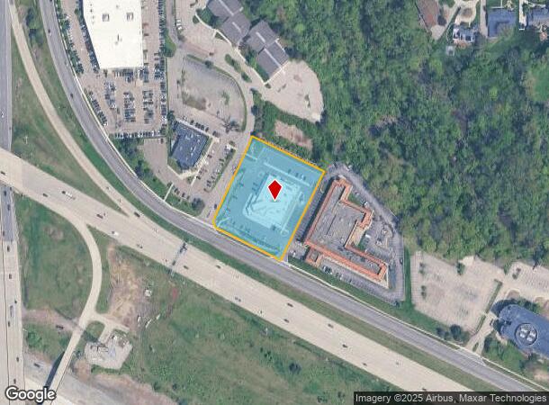  27522 Northwestern Hwy, Southfield, MI Parcel Map