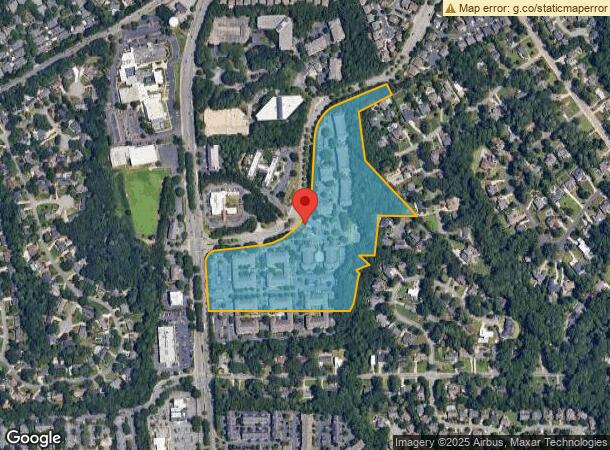  4867 Ashford Dunwoody Rd, Atlanta, GA Parcel Map