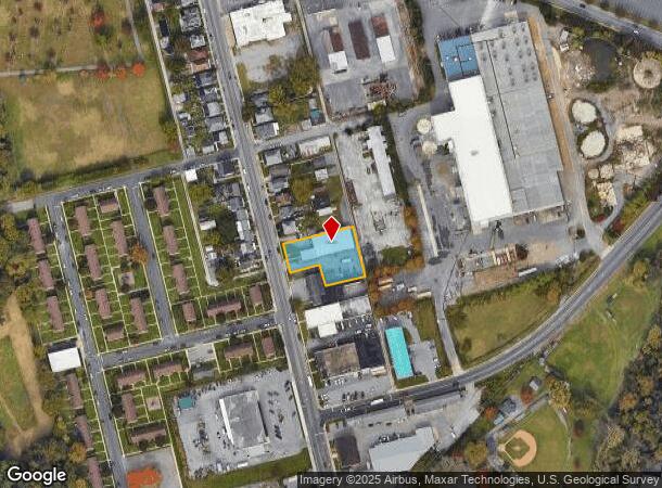  638 Frederick St, Hagerstown, MD Parcel Map