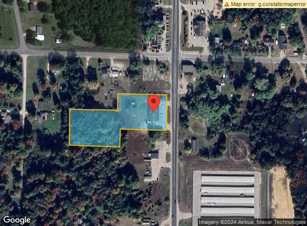  3345 Whitehall Rd, Muskegon, MI Parcel Map