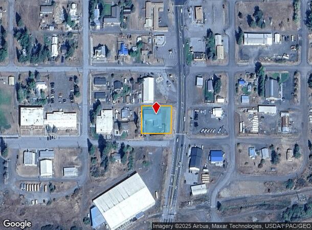  1050 E St, Plummer, ID Parcel Map