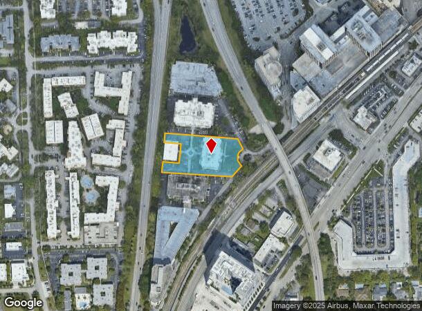  9300 S Dadeland Blvd, Miami, FL Parcel Map