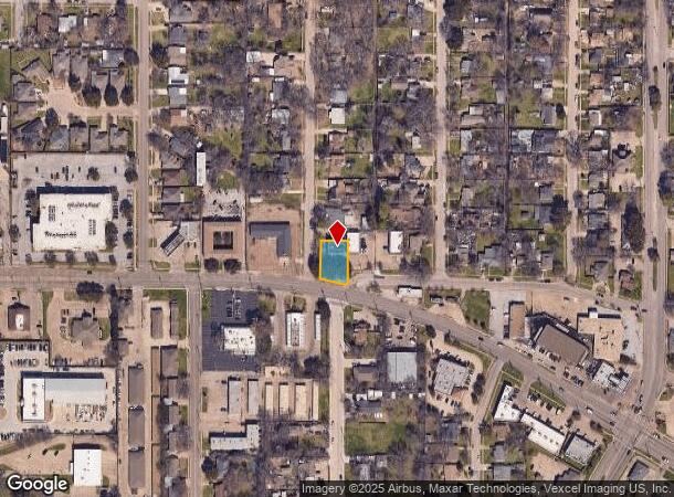  1221 W Pioneer Dr, Irving, TX Parcel Map