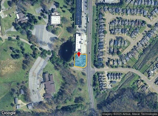  1055 N Houston Levee Rd, Cordova, TN Parcel Map