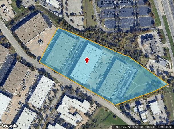  200 Parker Dr, Austin, TX Parcel Map