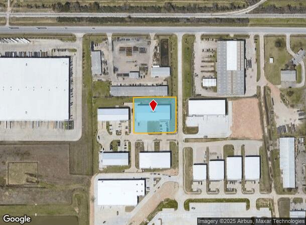  633 Choctaw Ln, Katy, TX Parcel Map