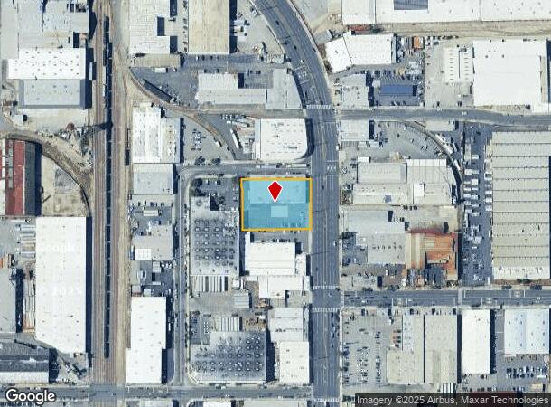  4621 Pacific Blvd, Vernon, CA Parcel Map