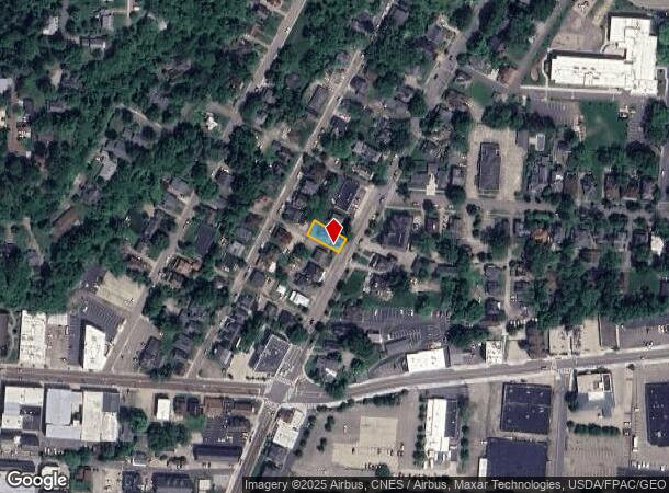  122 E State St, Athens, OH Parcel Map