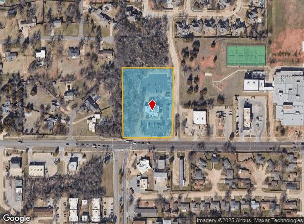  801 E Danforth Rd, Edmond, OK Parcel Map