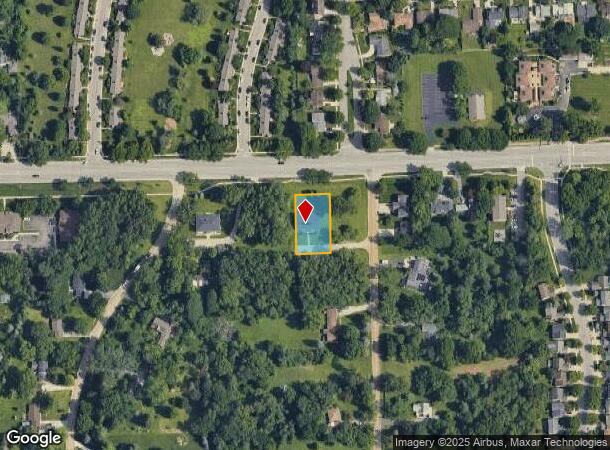  3580 Packard St, Ann Arbor, MI Parcel Map